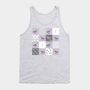 Lavender Goose Gingham Tank Top